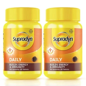 Supradyn tägliche Multivitamintabletten 120 Tabletten tägliche Immunität & Energieaufbau - Bild 1 von 5