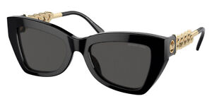 Michael Kors MK2205 Sunglasses Black / Dark Gray Solid 52mm New 100% Authentic