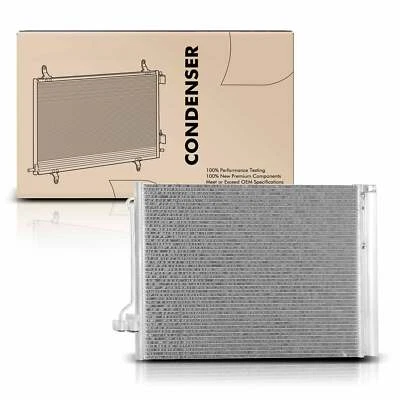 New AC Condenser with Receiver Drier for BMW 528i 550i GT xDrive 650i Gran Coupe - Image 1 of 4