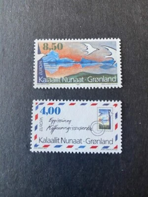 1995 GREENLAND # #291-292,PEACE AND LIBERTY, COMPLETE, MNH - Image 1 of 3