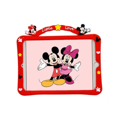 For iPad mini 1 2 3 4 5 6th Gen 2021 Kids Strap Handle Silicone Shockproof Case - Image 1 of 4