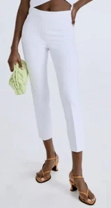 SPANX On The Go Ankle Slim Straight White Shaping Pants Women Petite XS S M L XL - Picture 1 of 14