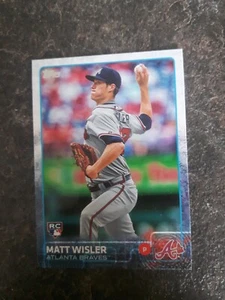 2015 Topps Updated Series Rookie Matt Wisler RC Card# US284 - Picture 1 of 2