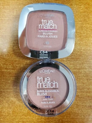 2 Pk: L'Oréal True Match Super Blendable Blush - C3-4 Tender Rose (7517) R3P1 - Image 1 of 4