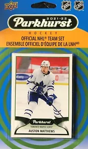 Juego de equipo de fábrica Toronto Maple Leafs 2021 2022 cubierta superior Matthews Tavares PLUS - Imagen 1 de 2