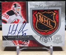 2008-09 The Cup NHL Shields #BP Carey Price / Martin Brodeur AUTO PATCH - 1/1 -