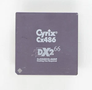80486 Processor - Cyrix Cx486DX2-66GP - 486DX2-66 - Socket 3 - TESTED - Picture 1 of 2