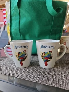 Arnott's Biscuits Double Sided Promo Mug 4 Inch High - Picture 1 of 1