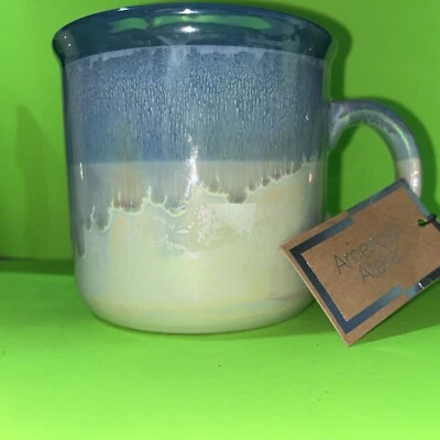 Taza de café American Atelier gres alto brillo 22 onzas hermoso diseño Foto 1 de 4