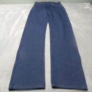 Vintage Wrangler Jeans Men 29x35 Blue Denim Cotton Original Cowboy USA Made NEW - Picture 1 of 13