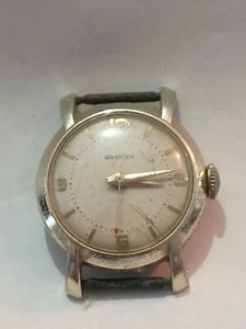 Vintage Westclox Mid-size Wrist Watch Working Intermittently - Picture 1 of 8