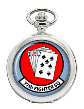 77th Luchador Escuadrón USAF Reloj de Bolsillo