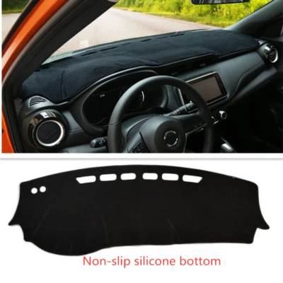 DashMat Dashboard Cover Dash Cover Mat Black 1pc For NISSAN KICKS 2017-2023 - Image 1 of 4