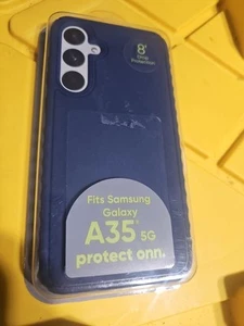 Protect ONN Blau Slim Robust Handyhülle passt Samsung Galaxy A35 5G NEU 8' - Bild 1 von 2