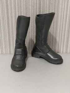 1/6 Scale Hot Toys DX02 The Dark Knight Rises Batman rubber boots - Picture 1 of 3