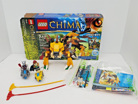 LEGO CHIMA #70115 ULTIMATE SPEEDOR TOURNAMENT w/ figures, book and box