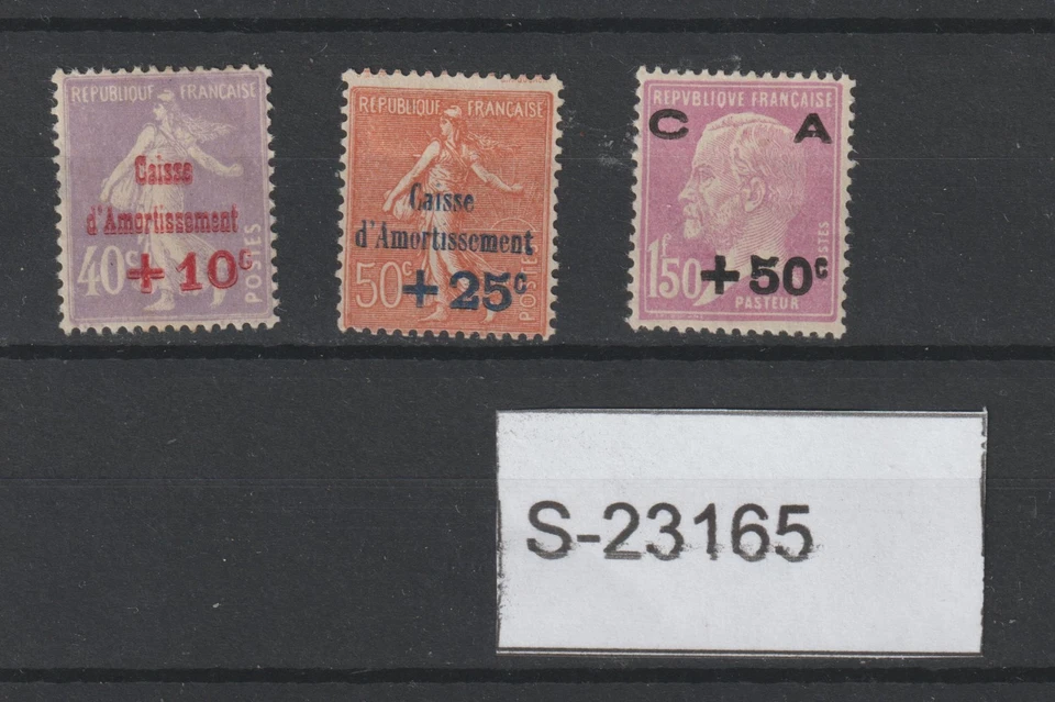 France 1928 MH set S-23165 - Image 1 of 1