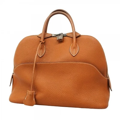  Bolso de Mano Hermes Bólido 1923 30 Togo Dorado Plata Hd I Grabado 730784 Foto 1 de 4