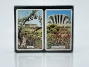 Vintage (2) Jerusalem Souvenir Spielkarten Decks Knesset und Kennedy Memorial - Bild 1 von 3