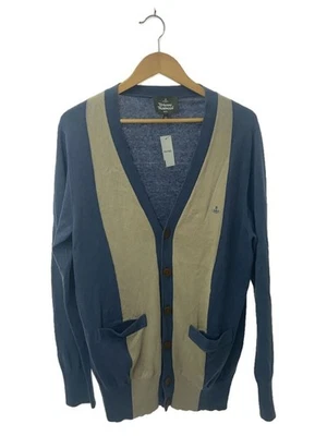 Vivienne Westwood Cárdigan Suéter Índigo 46 Usado Foto 1 de 4