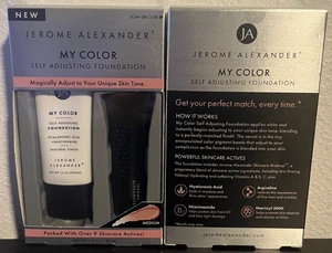 2x (TWO) Jerome Alexander My Color Self-Adjusting Foundation - Medium BRAND NEW - Picture 1 of 9