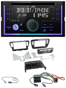 JVC MP3 USB 2DIN DAB Bluetooth CD Autoradio für Seat Mii Skoda CitiGo 11-16 pian - Bild 1 von 9