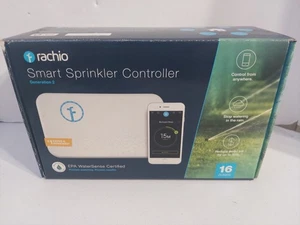 Rachio 2 Smart Sprinkler Controller 16 Zonen (Gen 2) 16ZULW-B Up Neu Open Box  - Bild 1 von 6