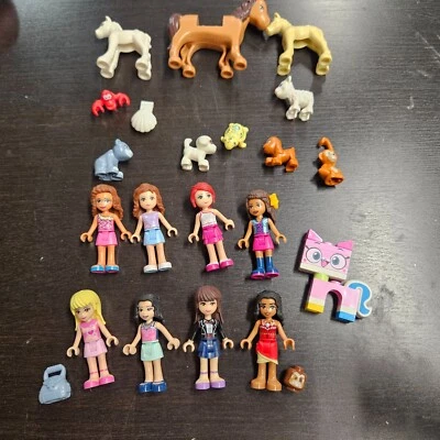 Lego Friends MINIFIGURE LOT Girls Hispanic AA PETS Animals Moana AWESOME VARIETY - Image 1 of 4