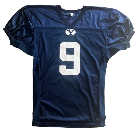 JIM McMAHON BRIGHAM YOUNG COUGARS JERSEY BYU MENS L/XL a4 FOOTBALL Cover