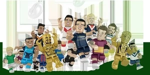 NRL 2016 Stage 1 Micro Figures - Pick your Classic Players Combine Postage - Picture 1 of 16