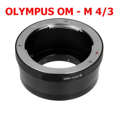 Olympus OM - M4/3 Micro MFT Objektivadapter OM Objektiv Lens an Panasonic Lumix