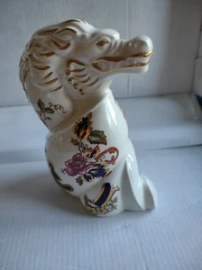Masons Blue Mandalay Seahorse / Dragon Figurine - Picture 1 of 3