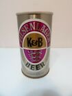 K & B PILSENLAGER STRAIGHT STEEL PULL TAB EMPTY BEER CAN #84-15 NEW ORLEANS