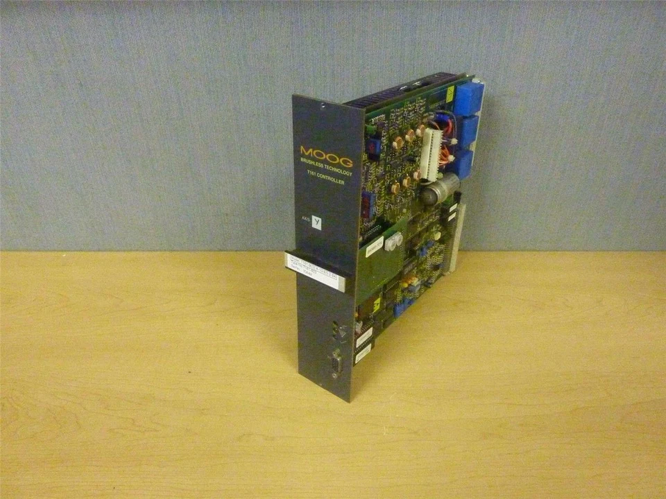 Moog T161 Servo Controller T161-903 A-10-E5-2-9A T161-803  Y Axis (15305) - Image 1 of 3