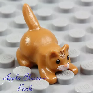 NUEVO Lego Minifigura Animal Mascota - GATITO MARRÓN CLARO - Harry Potter Cat - Mrs Norris - Imagen 1 de 1