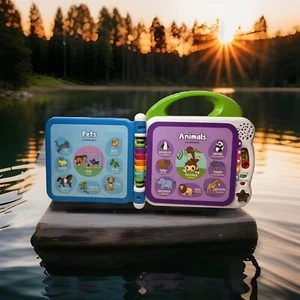 Leap Frog Learning Friends 100 Words Electronic Book for little kids TESTED WORK - Picture 1 of 9