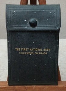 1942 First National Bank of Englewood Colorado Check Book Vintage MCM H Jones  - Bild 1 von 8