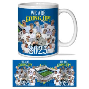 Taza Leeds Utd Promocionada 2025 Copa Fútbol Regalos Leeds Promocionada Taza - Imagen 1 de 1
