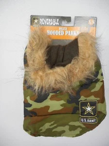Abrigo de Parka con Capucha Reversible del Ejército de los Estados Unidos Camuflaje Varios Tamaños Nuevo con Etiquetas - Imagen 1 de 3