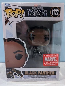 Funko Pop! Black Panther #1122 - Wakanda Forever - Marvel Collector Corps - Picture 1 of 7