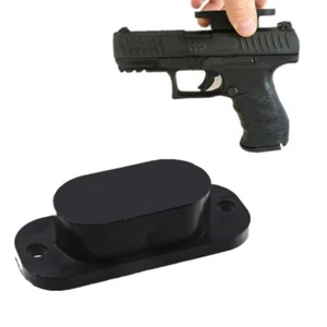Handgun Magnet Concealed Gun Mount Holder Gun Holster for Desk Bed Table - Picture 1 of 14