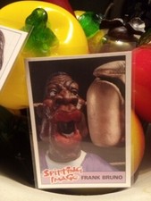 1990 Topps Spitting Image #11 Frank Bruno Undisputed Chump 