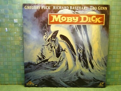 Moby Dick Gregory Peck Laserdisc -EXTRA LDs SHIP FREE - Image 1 of 2