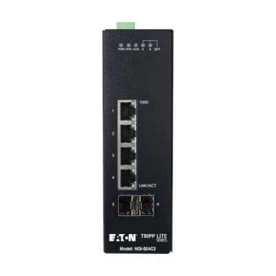 Tripp Lite 4-Port Lite Managed Industrial Gigabit Ethernet Switch NGIS04C2 - Image 1 of 4