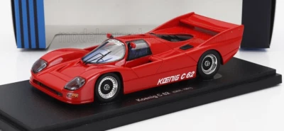 Porsche Koenjg C62 1991 Alemania rojo en escala 1:43 por Autocult Foto 1 de 2