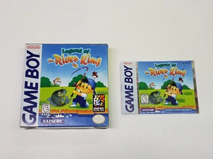 Auténtica caja y manual de Nintendo Game Boy de Legend of the River King * - Imagen 1 de 21