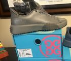 G/FORE MEN'S G.112 P.U. LEATHER GOLF SHOE 9.5 , CHARCOAL $225