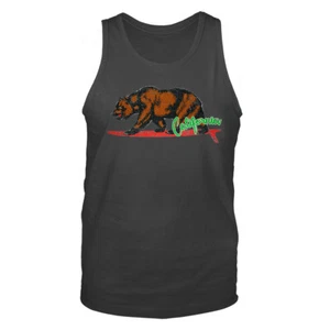 Camiseta sin mangas gráfica The Golden State California Republic Cali Bear - Imagen 1 de 8