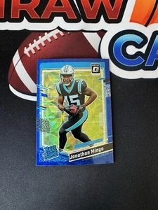 2023 Donruss Blue Scope Rated Rookie Optic Panthers Jonathan Mingo #312 P - Picture 1 of 2