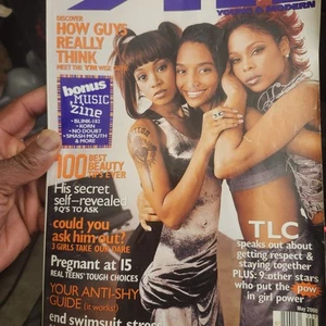 TLC YM MAGAZINE MAY 2000 T-BOZ CHILLI LISA LEFT EYE LOPES BRITNEY Blink-182 - Picture 1 of 4